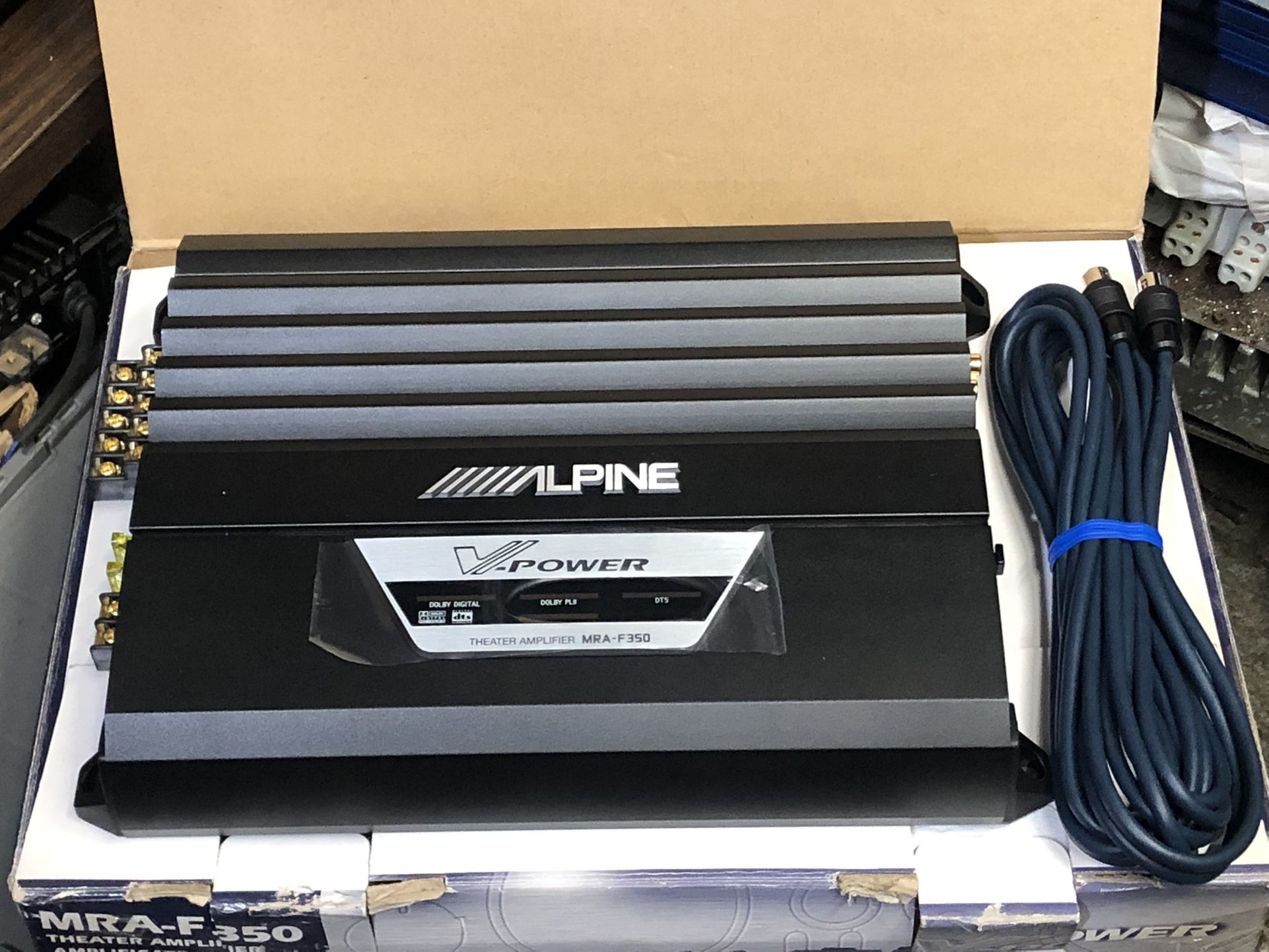 Alpine MRA-F350 5-Channel Surround Sound Theatre Amplifier