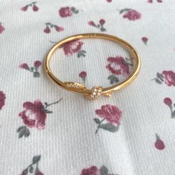 Tiffany Knot Bracelet Rose Gold Diamond