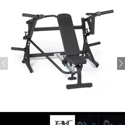 Titan Plate Loaded Chest Press Flat Incline Adjustable 