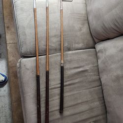 Vintage Hickory Wood Golf Clubs