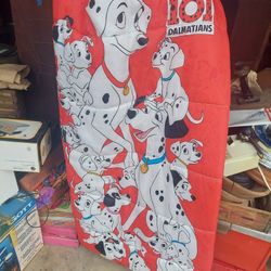 Vintage Disney 101 Dalmations Sleeping Bag