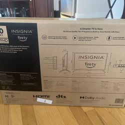 BRAND NEW  In Box 24” Insignia Fire Tv