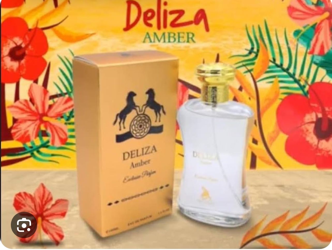 Deliza Amber Exclusive Parfum 3.4 Oz