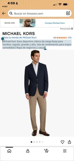 MICHAEL. KORS. Coló Azul marino
