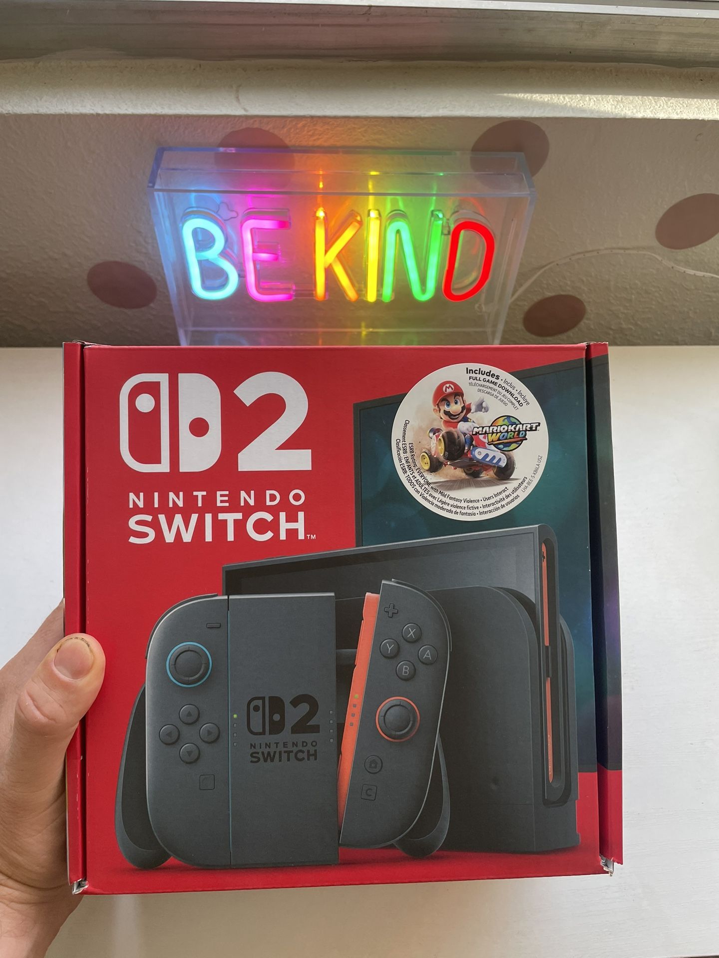 Nintendo switch 2 Brand New w MarioKart World