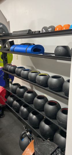 Rogue Fatbells, Sorinex CMBs, Vulcan Storage Rack