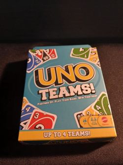 UNO CARD GAME TEAMS EDITION