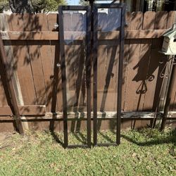 FREE BILLY BOOKCASE GLASS DOORS.  IKEA