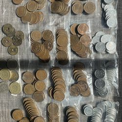 Foreigner coins - $25 for all