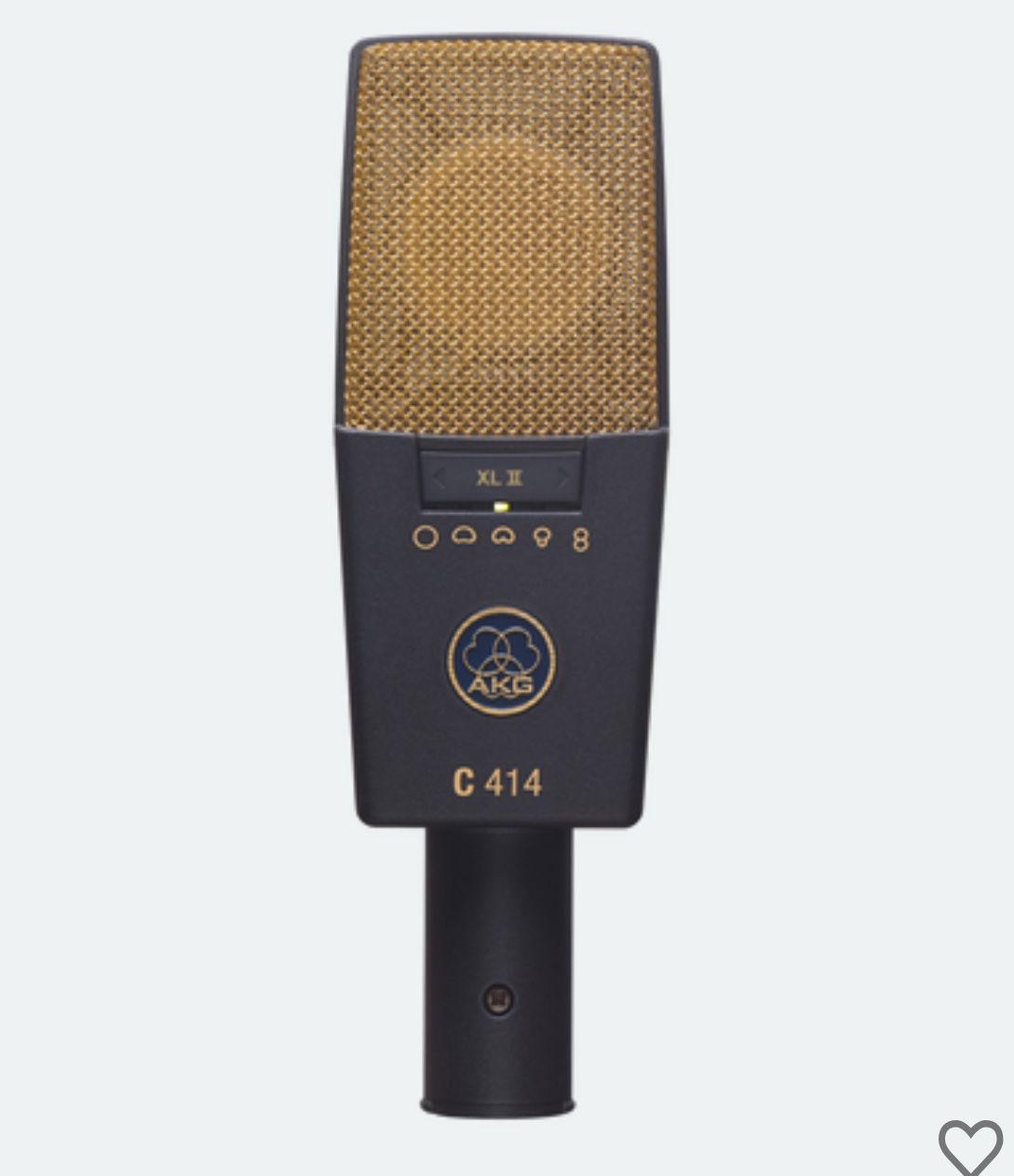 C414 XLII multi-pattern condenser microphone