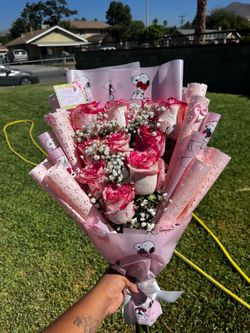 Rose bouquet national girlfriend