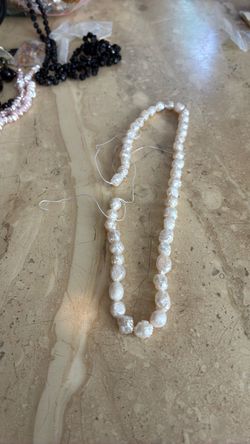 Freshwater Baroque Pearl Bead Strand