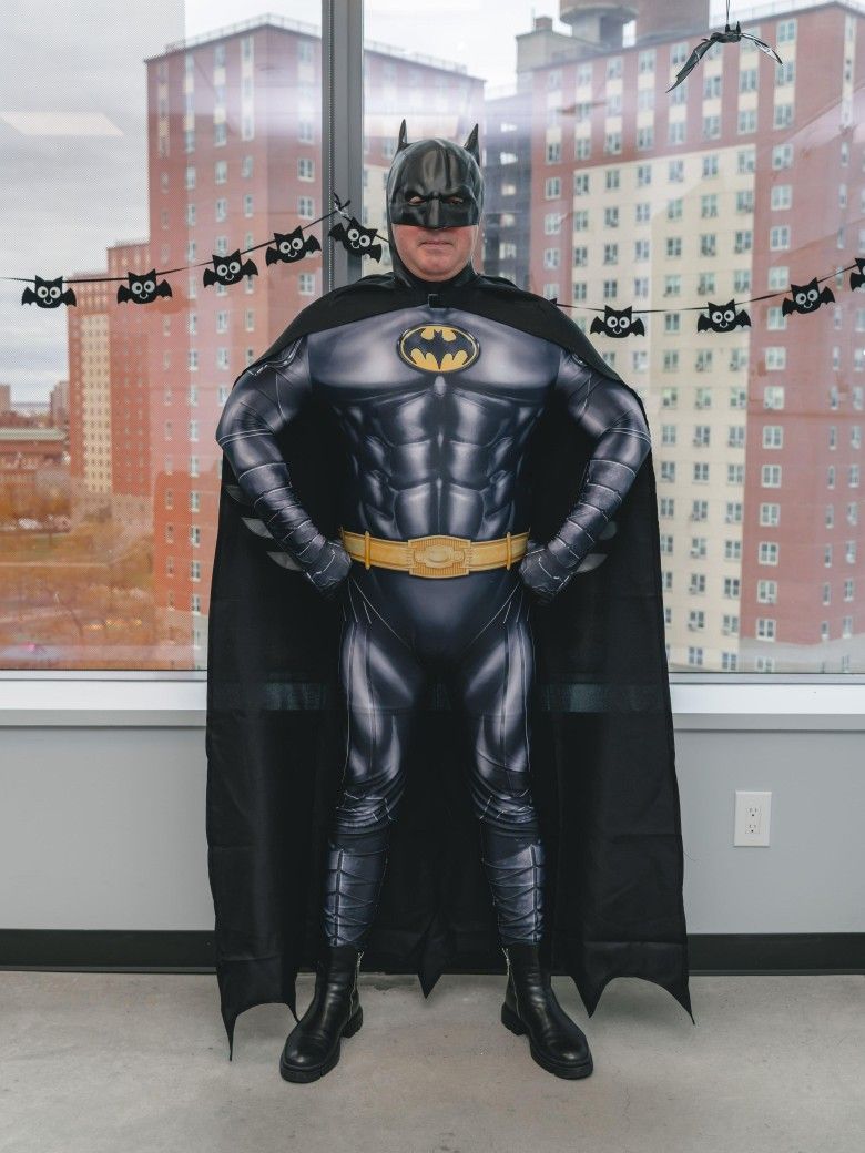 Batman adult costume. Size 3XL