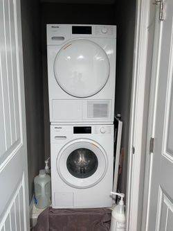 Miele Stackable Washer & Dryer
