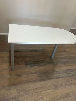 White desk