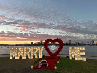 Marry Me Red Heart