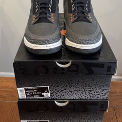 Deadstock Jordan Retro 3 Fear Sizes 10.5 & 11 2023 Release  