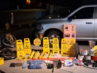 Cleaning & Caution Supplies
