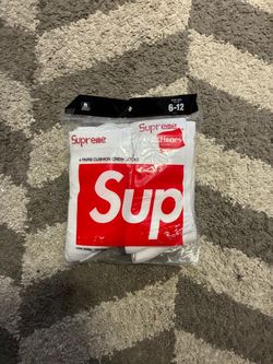 White Supreme Socks (4 pairs)