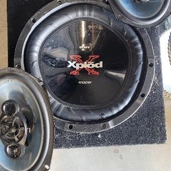 12" Sony And 6x9 Exlipse 