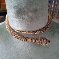 Snake Choker Necklace 