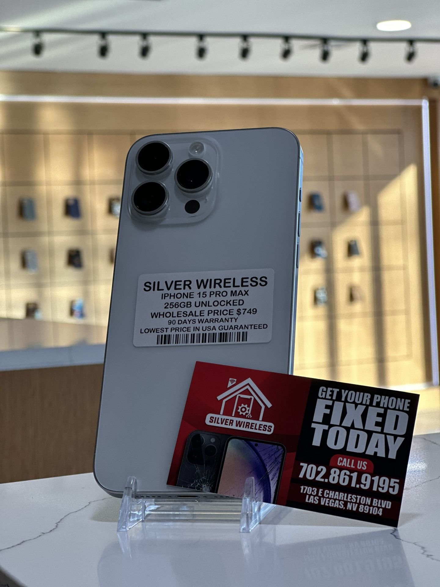 IPHONE 15 PRO MAX 256GB UNLOCKED