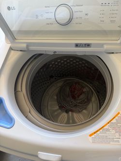LG washer and dryer