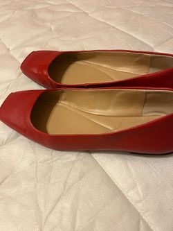 Red Alfani flats
