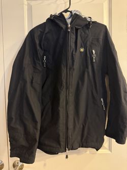 DC eVent Waterproof Shell Jacket - Size M - Black - New Without Tags