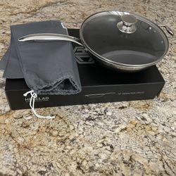 HEXCLAD  Hybrid Wok With Lid