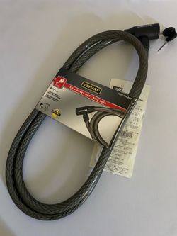 Defiant 5/8" Heavy Duty Bike Lock - 6 FT (With 2 Keys)