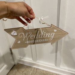 Wedding Directional Sign 