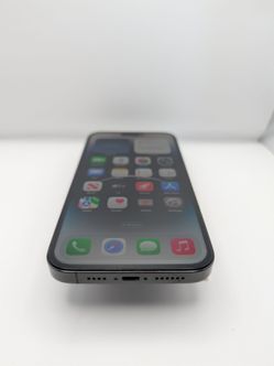 iPhone 14 Pro Max, locked to AT&T and Cricket carrier,128 gigabyte,black  color, great condition