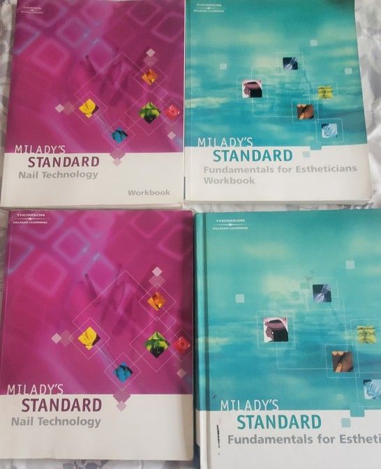 Miladys Nail Esthetian Books