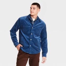 mens mid weight corduroy long sleeve
