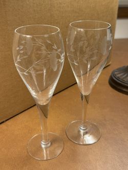 Princess House Champagne Tulip Flutes 