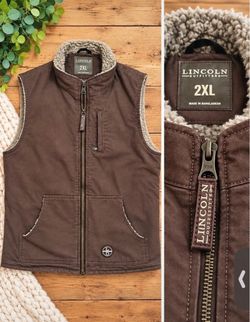 Lincoln Outfitters Vest 2XL