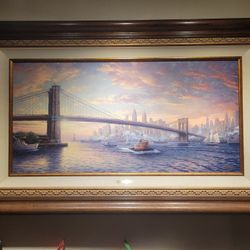 Certified Thomas Kinkade THE SPIRIT OF NEW YORK
