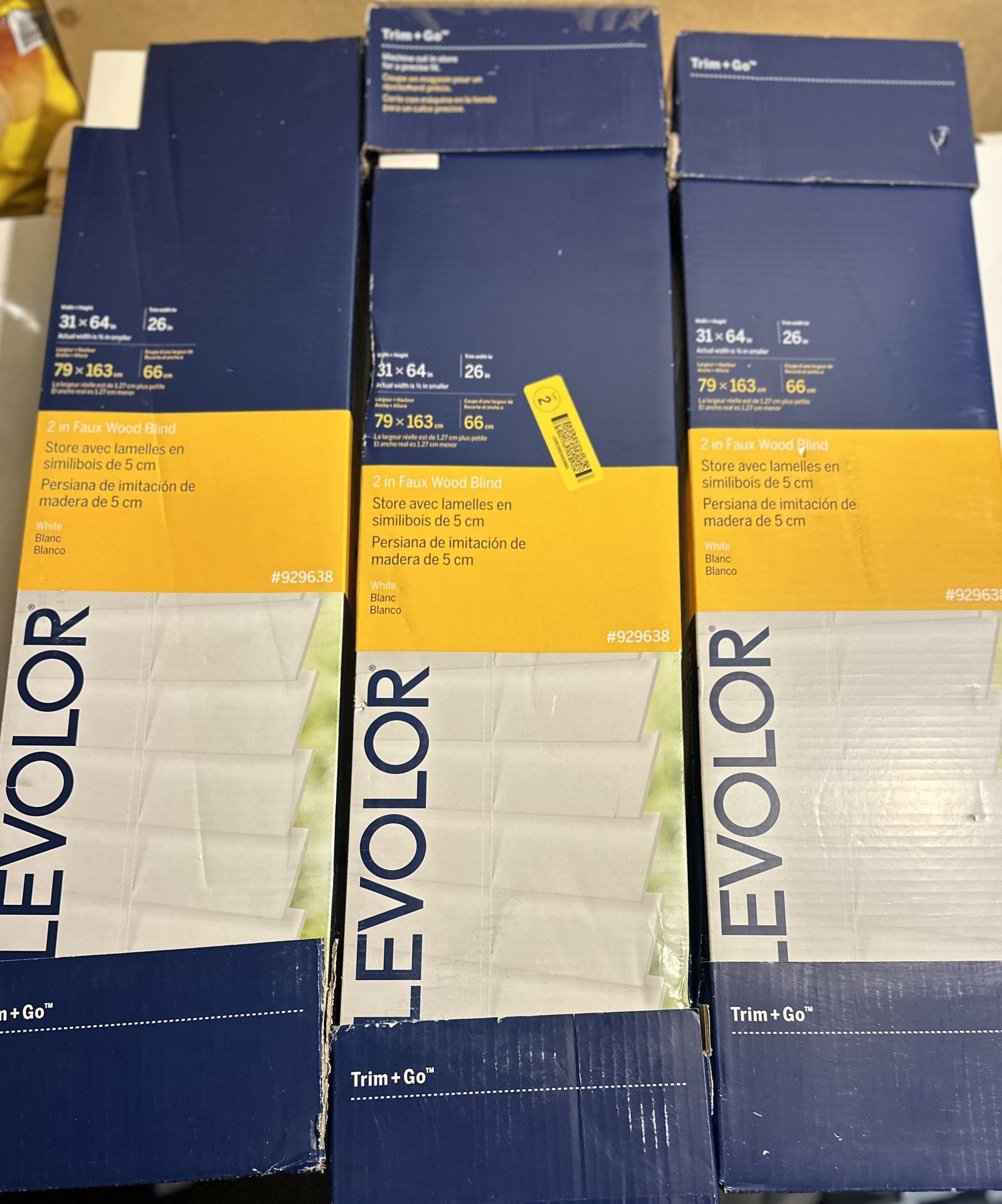 Levelor Faux Wood Blinds