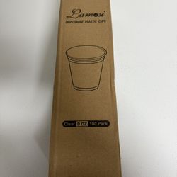 9 oz Clear Plastic Cups