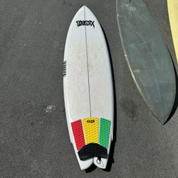 Fish Surfboard Twin Fin