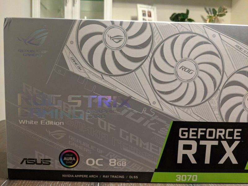 ASUS ROG Strix RTX 3070 White OC Edition