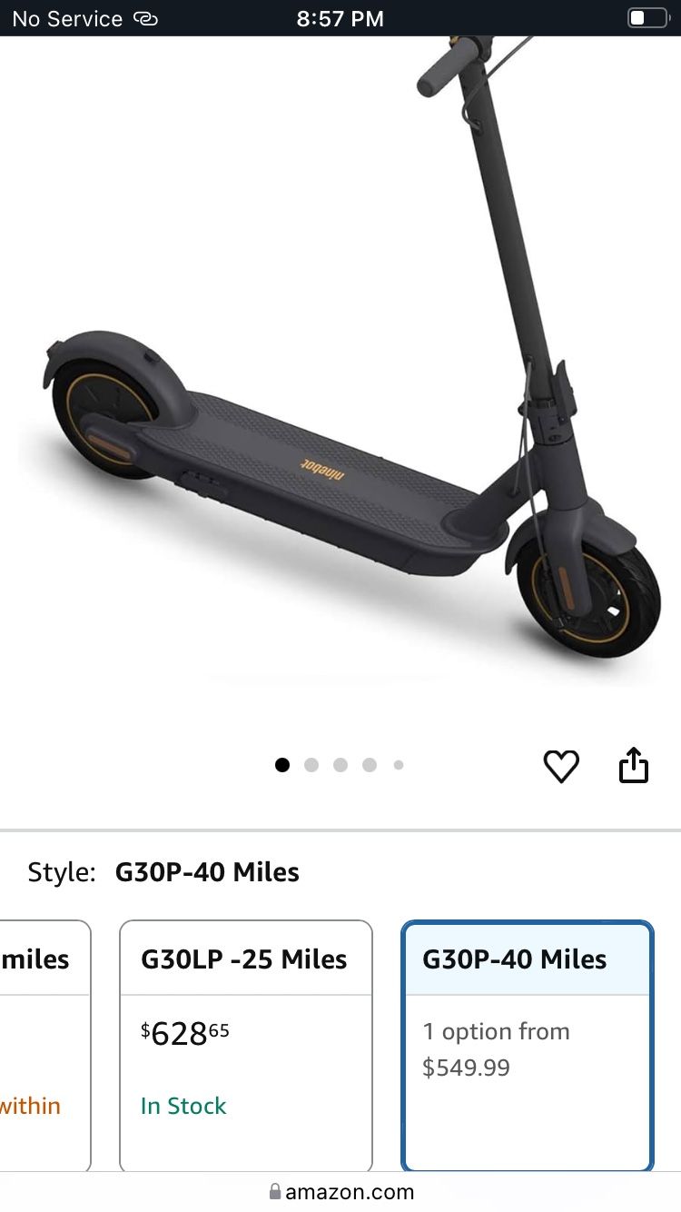 Ninebot Kick Scooter Max Electric