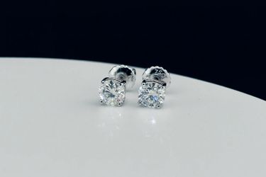 3mm Moissanite Stud Earring 
