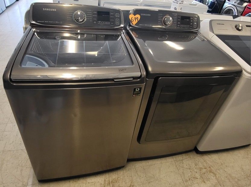 Topload Washer And Electric Dryer Set Used And New From $550 Up To $1,050