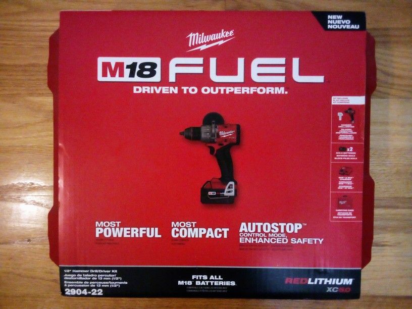 Milwaukee M18 Fuel Hammer Drill Kit