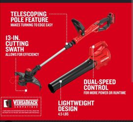Craftsman Cordless String Trimmer and Leaf Blower Combo