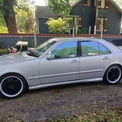 E55 AMG Mercedes 2000 Great Project All AMG  Parts