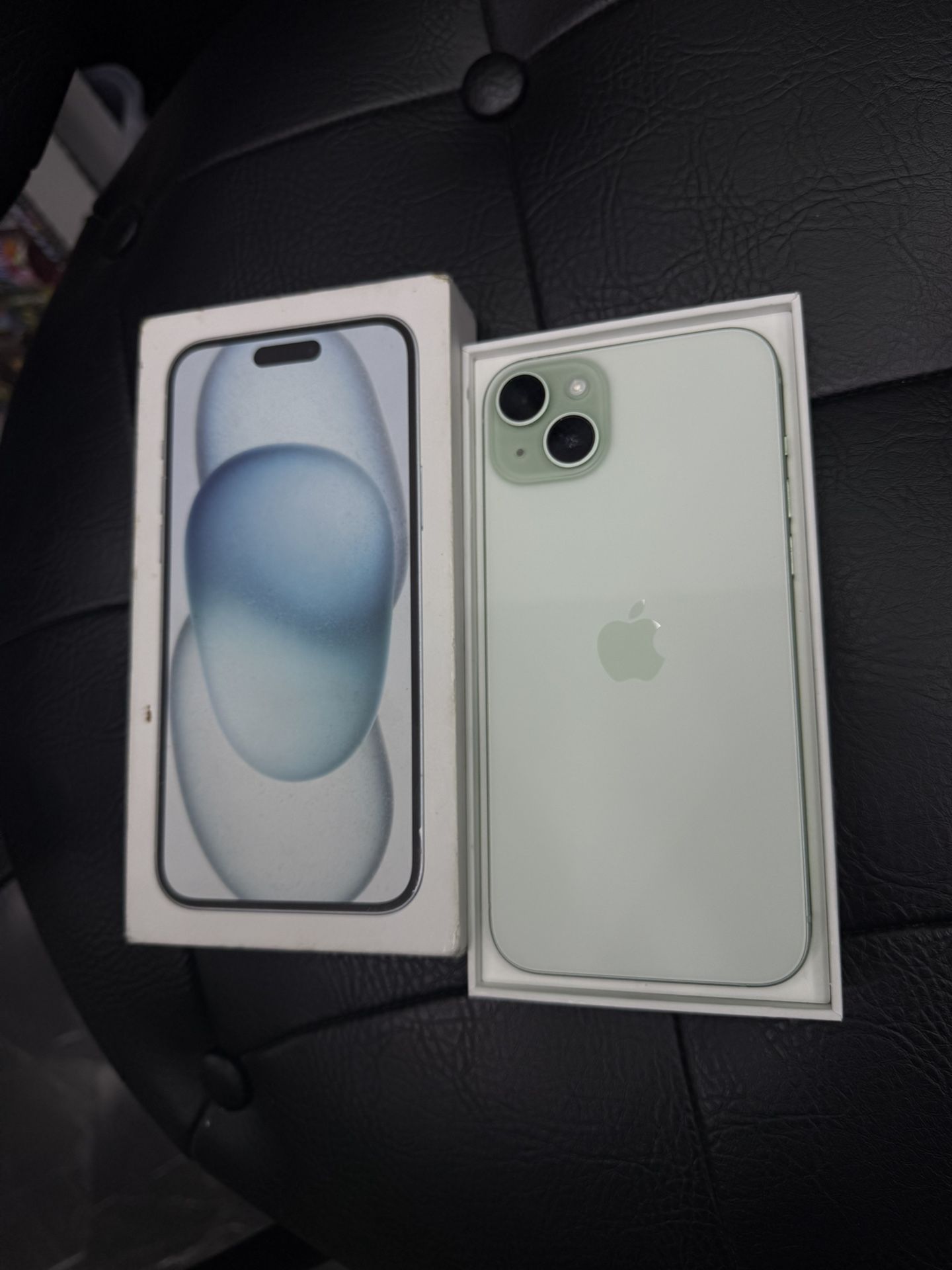 iPhone 15 Plus Like New Used Green With Box