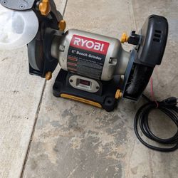 Ryobi 6" Bench Grinder *Barely Used*